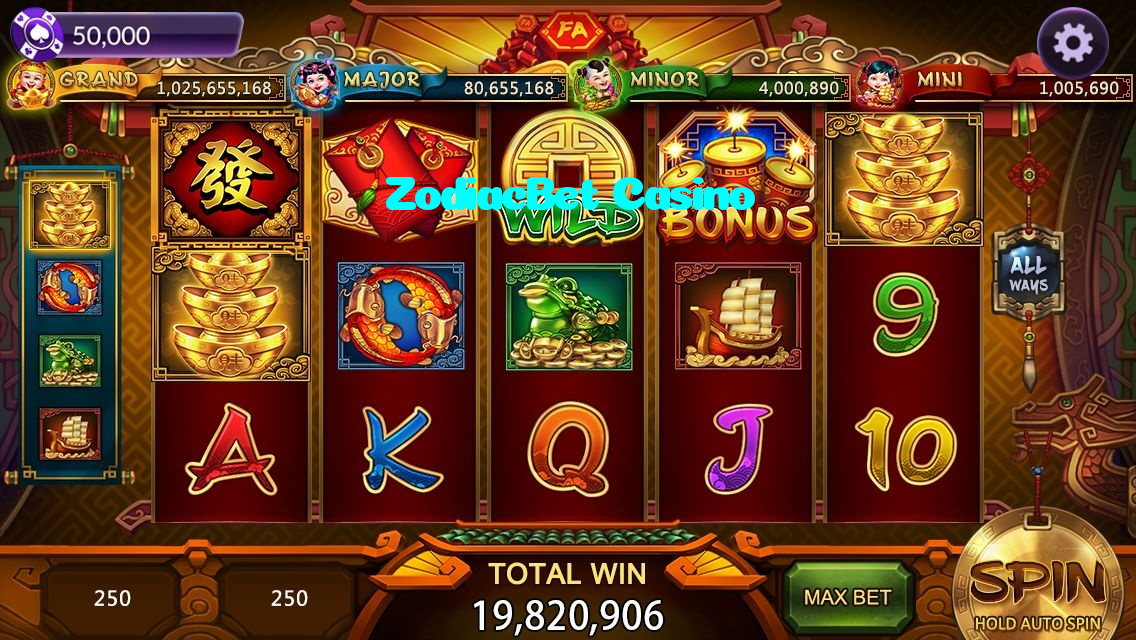 available types of ZodiacBet Casino bet including pre-match live express and system bets